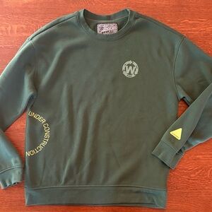 Brooklyn Cloth Under Construction Green Sweatshirt
